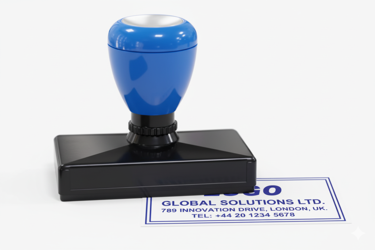 Large Rubber Stamp